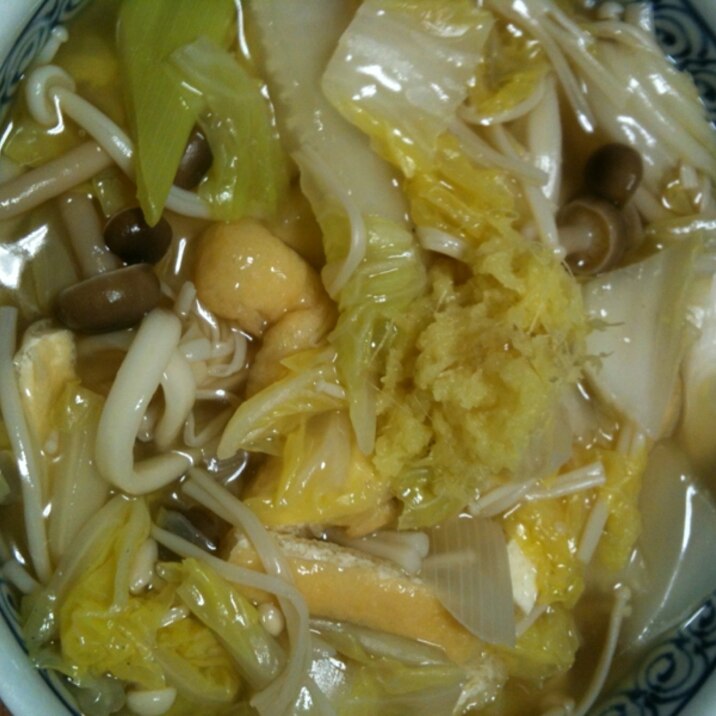 白菜のあんかけうどん レシピ 作り方 By てつやんやん 楽天レシピ